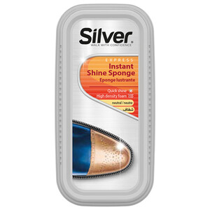 Silver Shoe Mega Shine Sponge Neutral