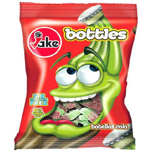Jelly Cola Bottle Sugared 100 Gr
