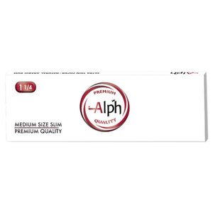 Alph Rolling Paper 1/4 White + Roach