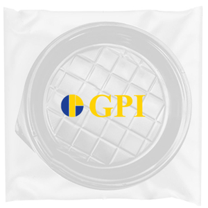 Gpi Plastic Round Plate 7 Inch 25 Pieces