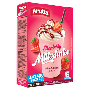 Aruba Milkshake Strawberry Pack 70G
