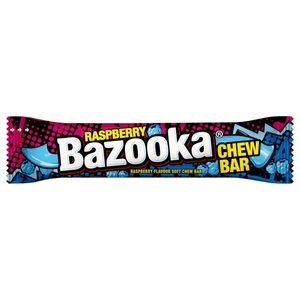 Bazooka Chew Bar Raspberry 14G