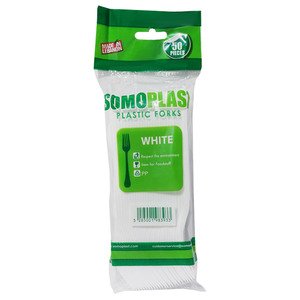 Somoplast Plastic Forks 50 Pieces