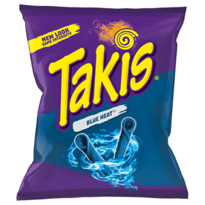 Takis Fuego Tortilla Chips Blue Heart 113.4G