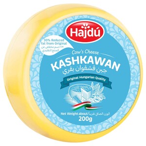 Hajdu Kashkaval Cow Cheese Light 200G