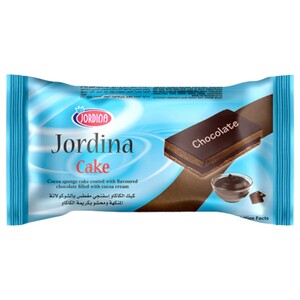Jordina Sponge Cake Chocolate & Cocoa Cream 55G