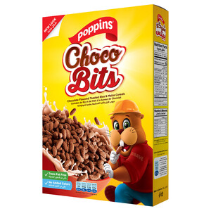 Poppins Choco Bits 350G +25% Free