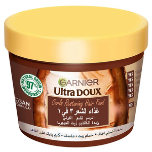 Ultra Doux Hair Food Cocoa Butter 390Ml