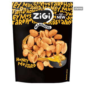 Zigi Honey Mustard Peanuts 70G