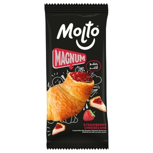 Molto Croissant Magnum Strawberry Cheesecake 80G
