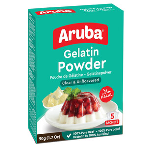 Aruba Gelatin Powder 5 Pieces 50G