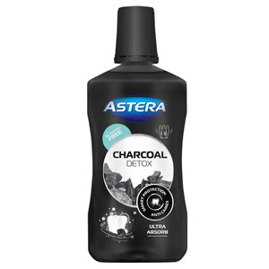 Astera Mouthwash Charcoal 500Ml