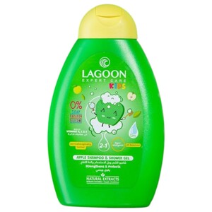 Lagoon Kids Shampoo & Shower Gel Apple 400Ml