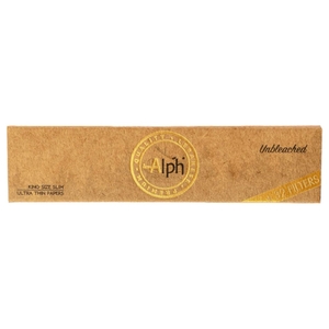 Alph Ultra Thin 32 Rolling Papers Regular Brown