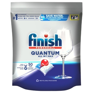 Finish Powerball Quantum All In1 Deep Clean 50 Tabs