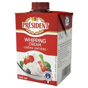 Président Whipping Cream 200Ml