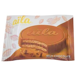 Aïla Wafer Sandwich Coated Milk Chocolate 17G