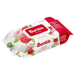 Bumble Wet Wipes Rose 100 Sheets