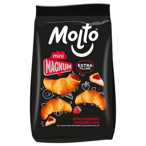 Molto Magnum Mini Croissant Strawberry Cheesecake 70G