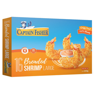 Captain Fisher Shrimps Tempura 250G