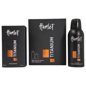 Hamlet Eau De Toilette Titanium 100Ml + Deodorant 150Ml