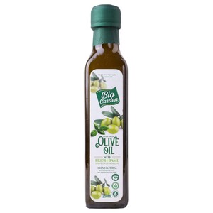 Bio Garden Olive Oil With Fresh Basil 250Ml