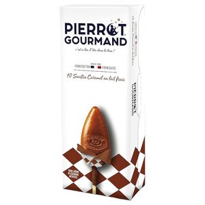 Pierrot Gourmand 10 Sucettes Caramel Au Lait 130G