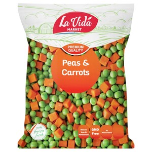 La Vida Frozen Peas & Carrots 400G