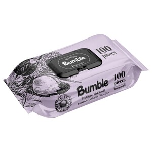 Bumble Wet Wipes Honeysuckle 100 Sheets
