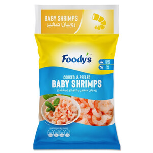 Foody's Frozen Baby Shrimps 200G