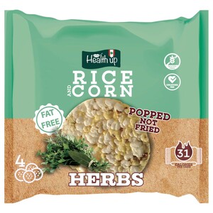 Health Up Rice & Corn Cake Herbs 32G