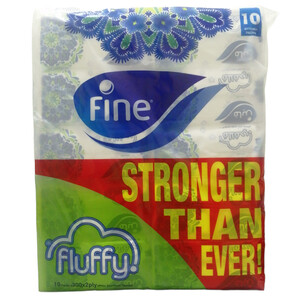 Fine Facial Tissue Fluffy 300Sh