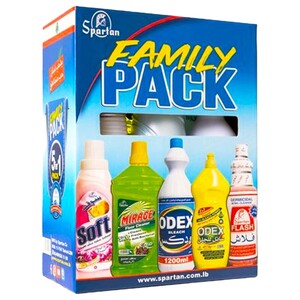 Spartan Family Pack 5Pcs