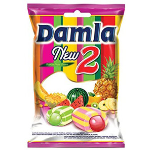 Tayas Damla Fruits Candies Tropical 170G
