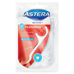Astera Floss Picks 20 Pcs
