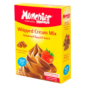 Munchies Whipped Cream Mix Chocolate 75G