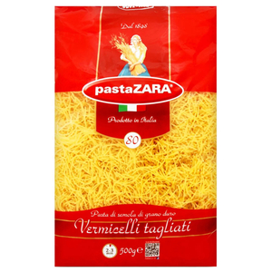 Pasta Zara Vermicelli Togliati No.80- 500G