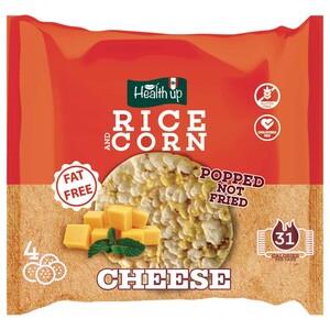 Health Up Rice & Corn Cake Cheese 32G