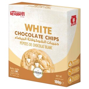 Elissar White Chocolate Chips 100G