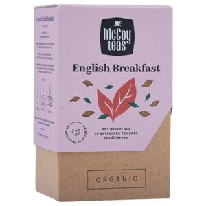 Mccoy Teas English Breakfast Organic 30G