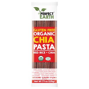 Perfect Earth Rice Pasta Red Rice Chia Gluten Free 225G