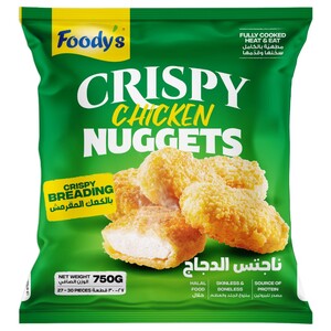 Foodys Crispy Chicken Nuggets 750G