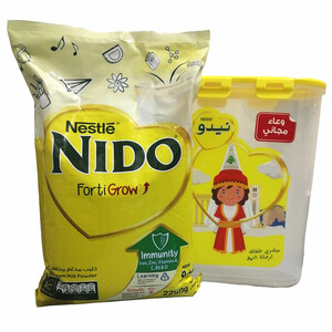 Nido Pouch Full Cream Milk 2.25Kg Pr Canister Free