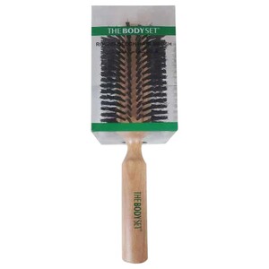 The Body Set Big Round Beech Hair Brush