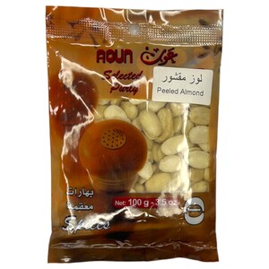 Aoun Peeled Almonds 100G