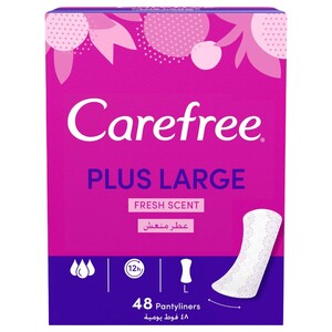 Carefree Large Pantyliners 48 Pads - 33% Off