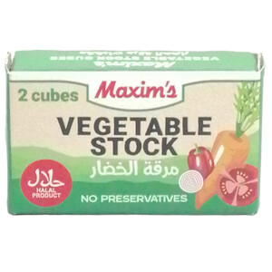 Maxims Vegtables Stock 20G