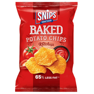 Snips Baked Potato Chips Ketchup 30G