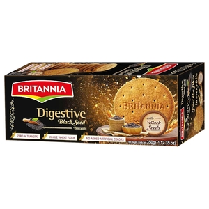 Britannia Digestive Black Seed Biscuits 350G