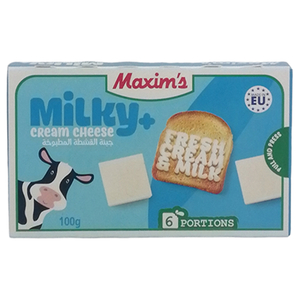 Maxim's Milky Cream Cheese 6 Portions 100G